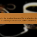 Exploring the Emotional Journey of Geneviève in Umbrellas of Cherbourg: Love, Sacrifice, and Transformation