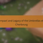 Impact and Legacy of the Umbrellas of Cherbourg