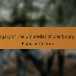 Legacy of The Umbrellas of Cherbourg in Popular Culture