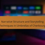 Narrative Structure and Storytelling Techniques in Umbrellas of Cherbourg
