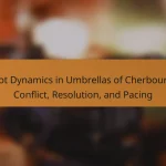 Plot Dynamics in Umbrellas of Cherbourg: Conflict, Resolution, and Pacing