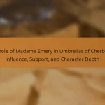 The Role of Madame Emery in Umbrellas of Cherbourg: Influence, Support, and Character Depth