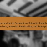 Understanding the Complexity of Roland in Umbrellas of Cherbourg: Ambition, Relationships, and Redemption