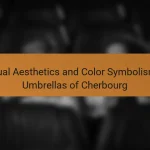 Visual Aesthetics and Color Symbolism in Umbrellas of Cherbourg